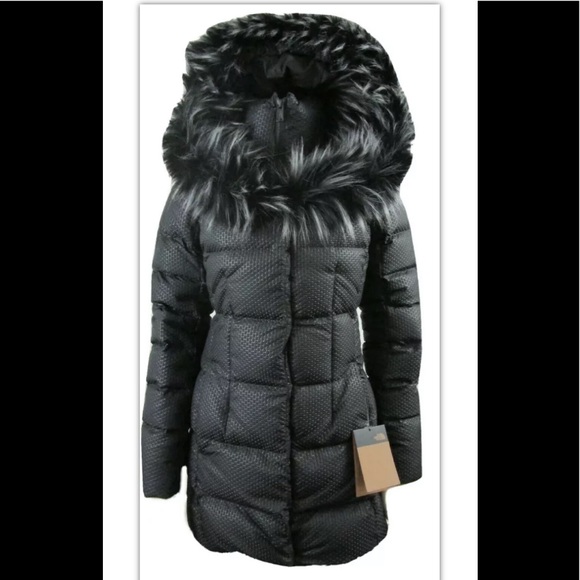 North Face 55 Down Parkina Long Jacket 